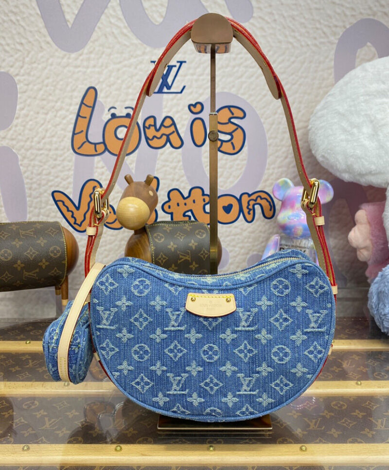 Louis Vuitton Croissant MM M46856 Blue